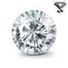 Briliantas 0,08ct su tarpt. sertifikatu (F/VVS2)