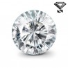 Briliantas 0,13ct su tarptautiniu sertifikatu (F/VS2)