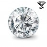 Briliantas 0,08ct su tarptautiniu sertifikatu (E/VS2)