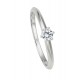 Platininis žiedas Giloy Solitaire su 0,18ct  briliantais
